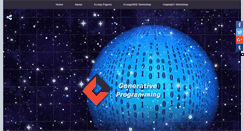 Desktop Screenshot of generative-programming.org