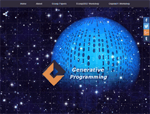 Tablet Screenshot of generative-programming.org